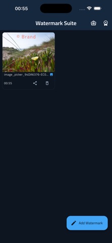 Watermark Suite iPhone screenshot