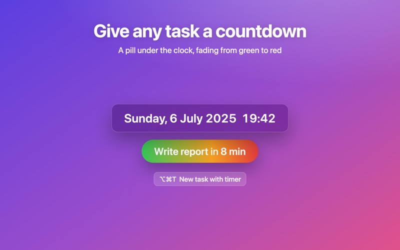 Screenshot #2 pour Floating Date and Time