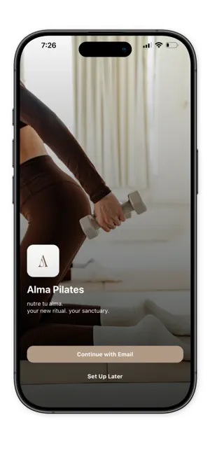 Alma Pilates screenshot 1