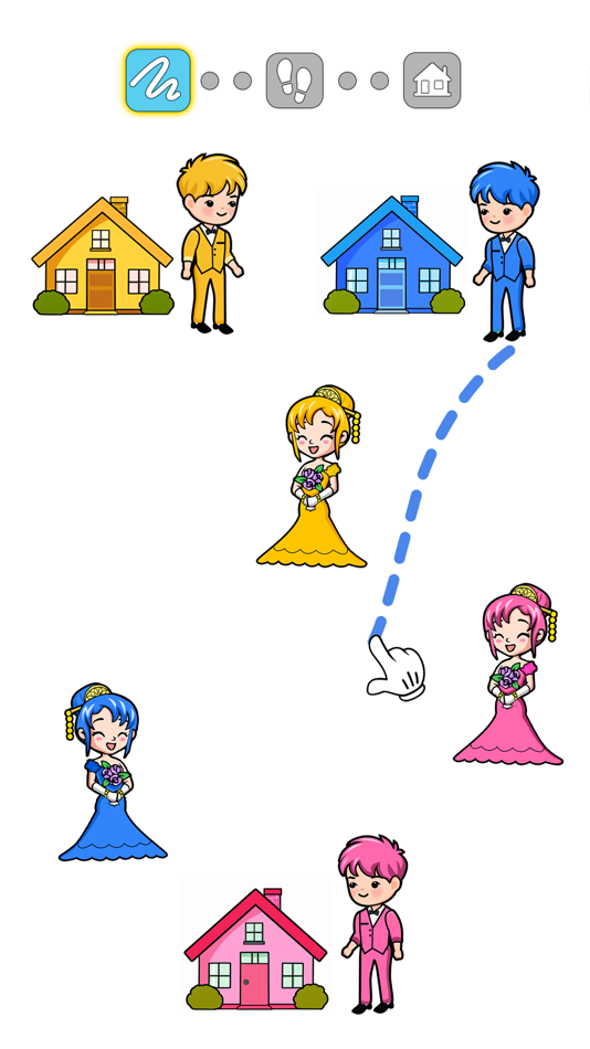 #1. Bride Rush: Draw to Home Way (iOS) 由: Abubakar Siddique