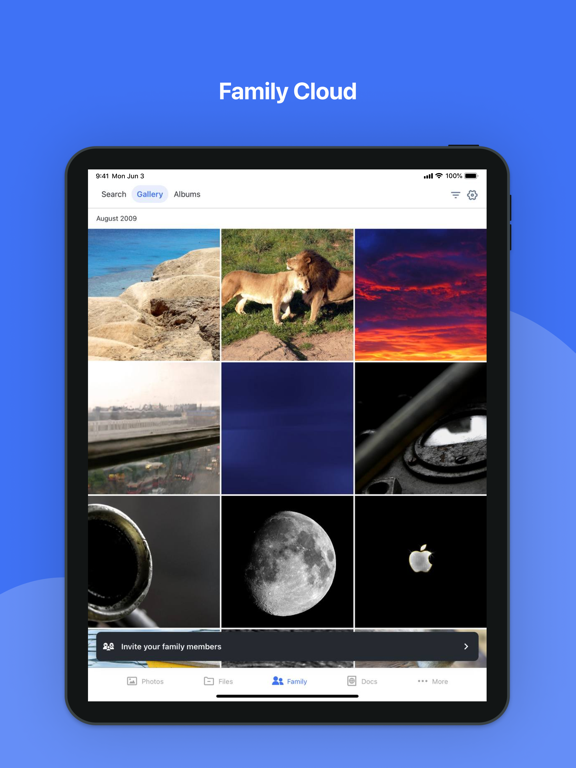Cloudike iPad screenshot 5 - Productivity app