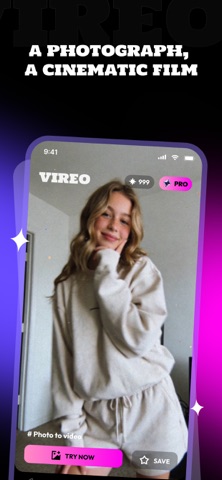 Vireo: AI Reels Video iPhone screenshot