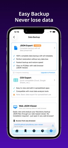 MyLibrary - Book Manager screenshot