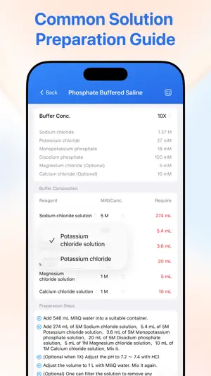 Bio-Calculator screenshot 2