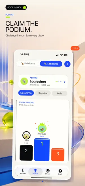 Podium Go screenshot 2