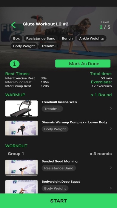 MyFitWorld Screenshot
