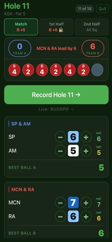 AutoPress Golf Screenshot 2 of 5