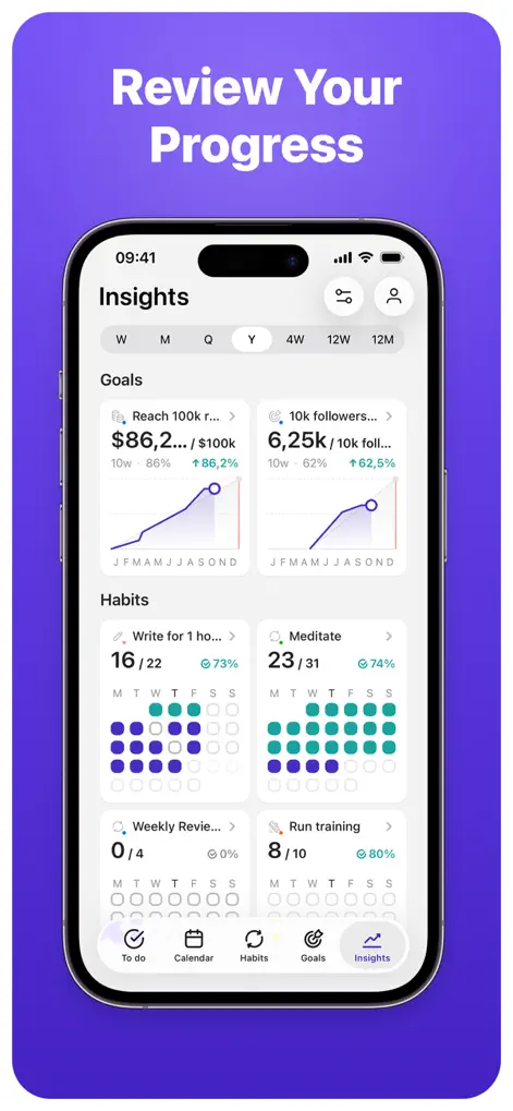 Daily Planner & Goals: Griply - Productivity App | MWM