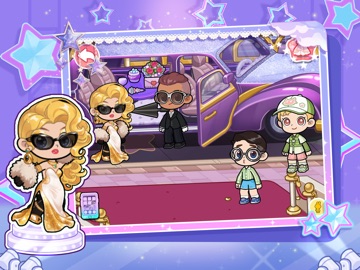 Sparkle City: Super Idols Life iPad screenshot