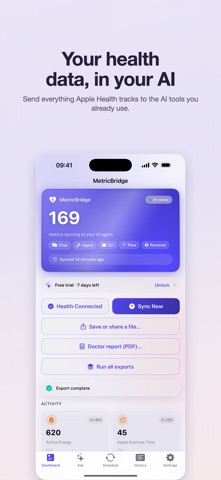 MetricBridge: Health Data Screenshot 1 of 9