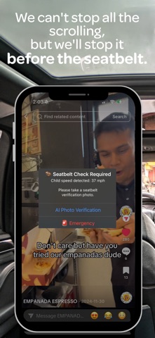BuckledApp: Scroll-FreeDriving screenshot