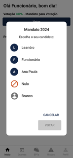 Quírons Funcionário screenshot 2