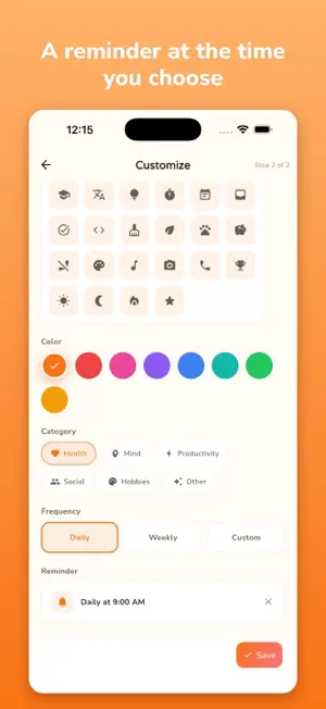 Habit Tracker & Streak: Gabby screenshot 3