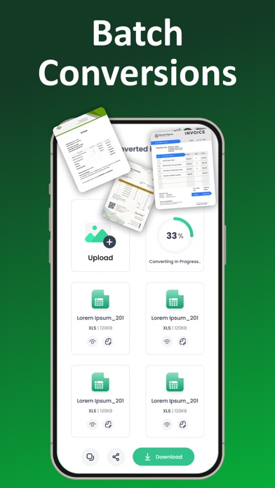 Image to Excel Converter－XLSX Screenshot