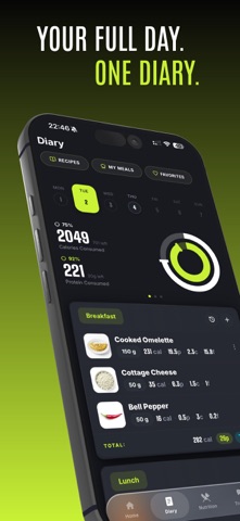 Dietsync Fitness App screenshot