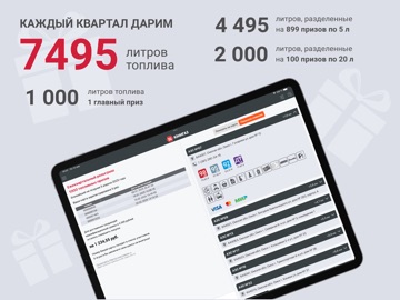 АЗС Юнигаз iPad screenshot