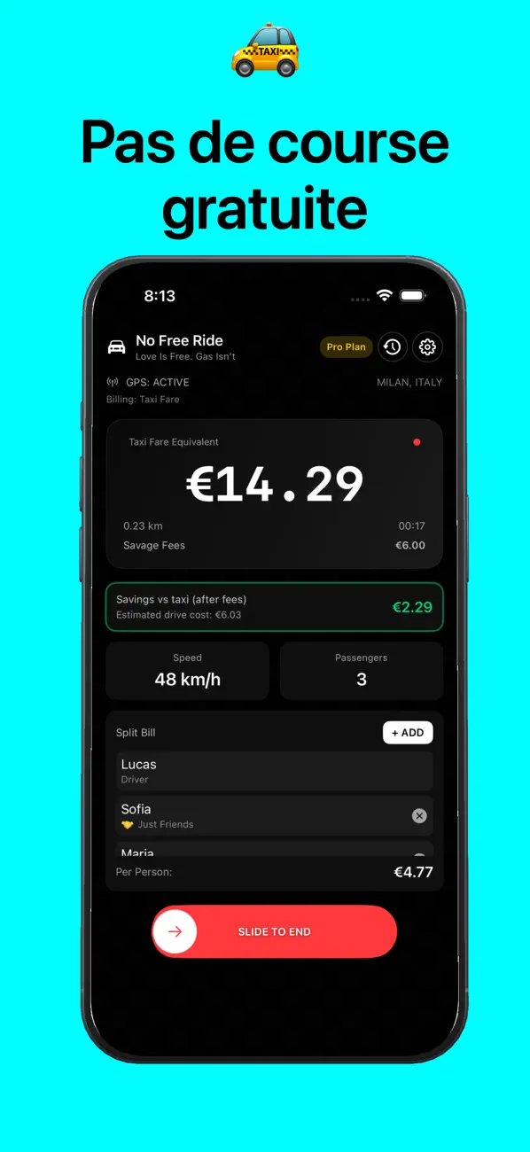 Screenshot #2 pour No Free Ride - Partagez frais