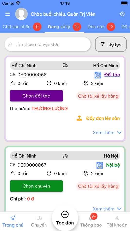 #1. Smart Cargo TMS - ĐPV (iOS) By: Pham Thai Hoang