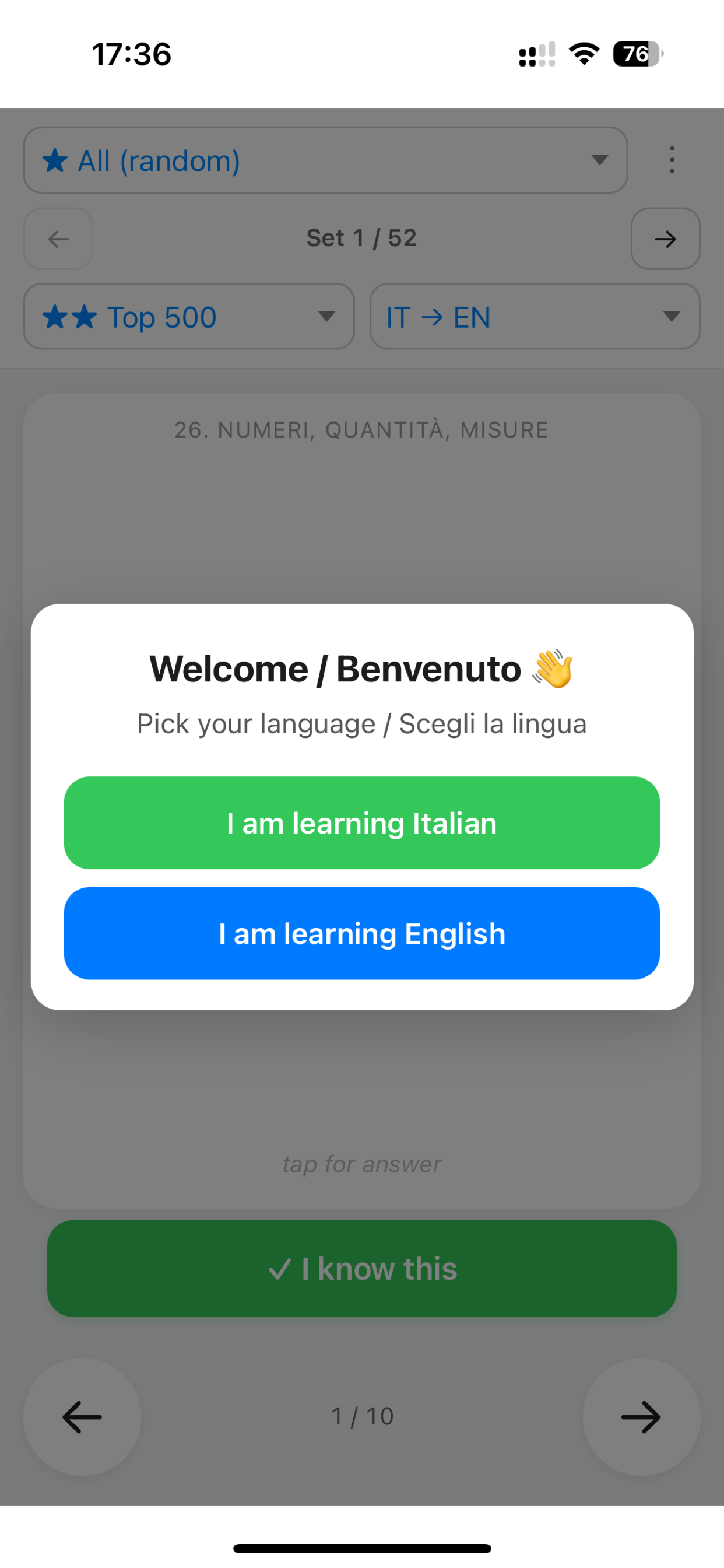 2000 Words: English - Italian screenshot 3