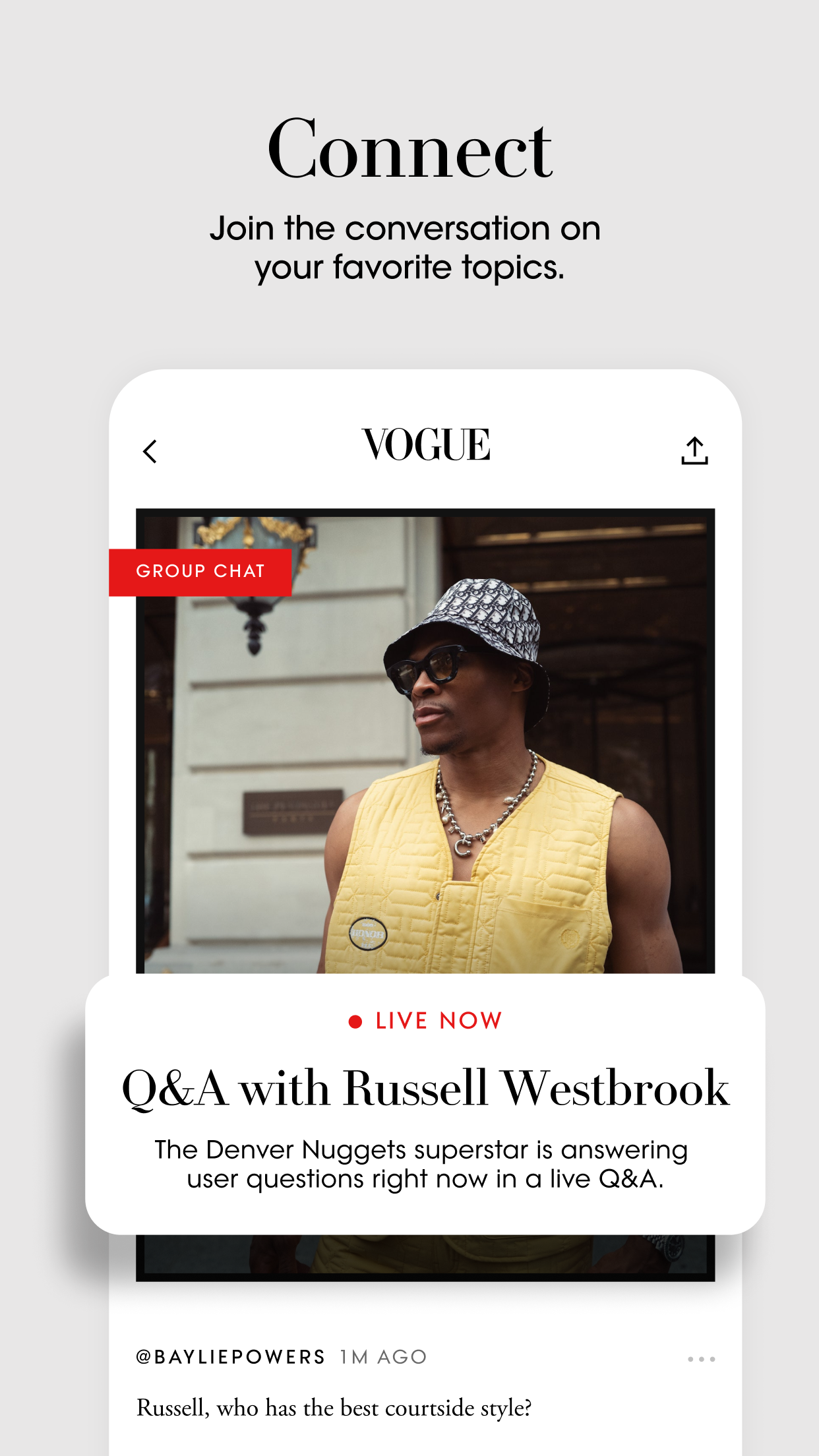 Vogue: Fashion & Shopping screenshot 2
