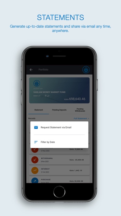 Sanlam Unit Trust EA Screenshot