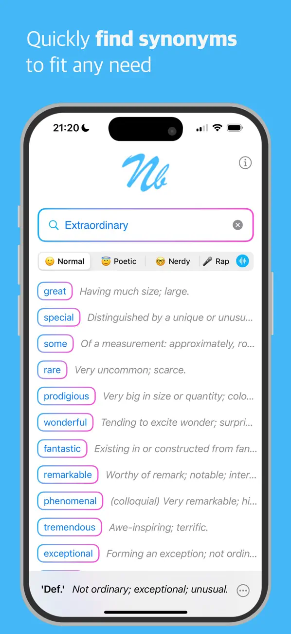 #1. NerdBook (iOS) بواسطة: Giampiero Sierra