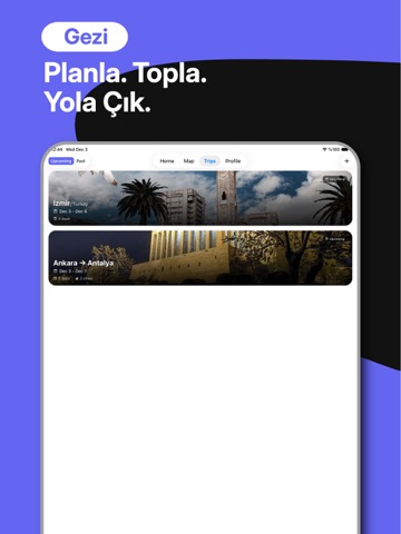 Rota - Travel Guide & Planner iPad screenshot
