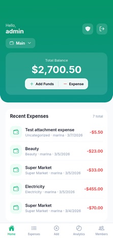 My Wallet Tracker Screenshot 2 of 5