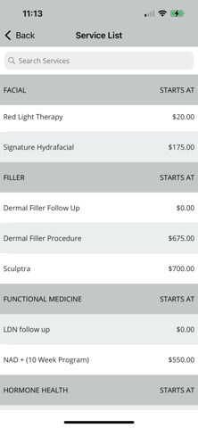 JLUXE Aesthetic Wellness Screenshot 4 of 4
