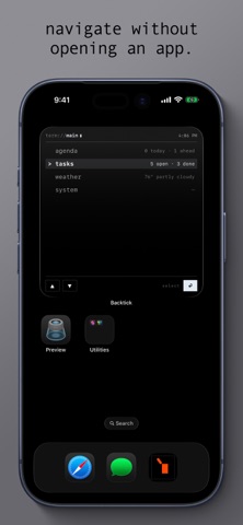 Backtick: Terminal Widgets Screenshot 4 of 7