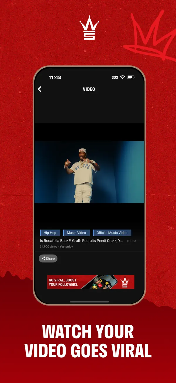 Screenshot #1 pour Worldstar HipHop Videos & News