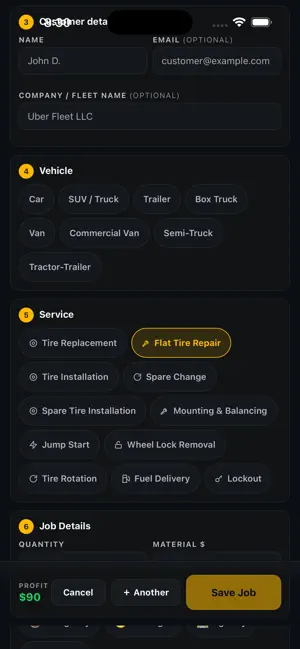 Mobile Service OS screenshot 1