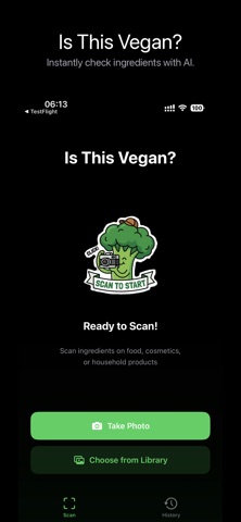 Is This Vegan? iPhone screenshot