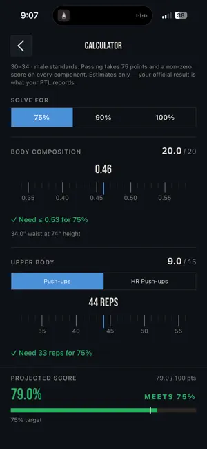 AIRFIT: Air Force PT Test screenshot 2