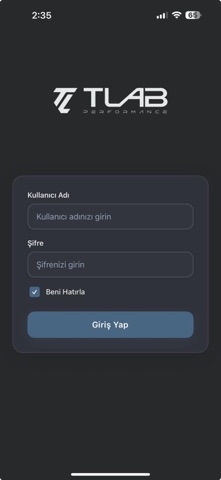 T-Lab Performance screenshot