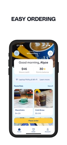 Partners Coffee: Mobile Orders screenshot