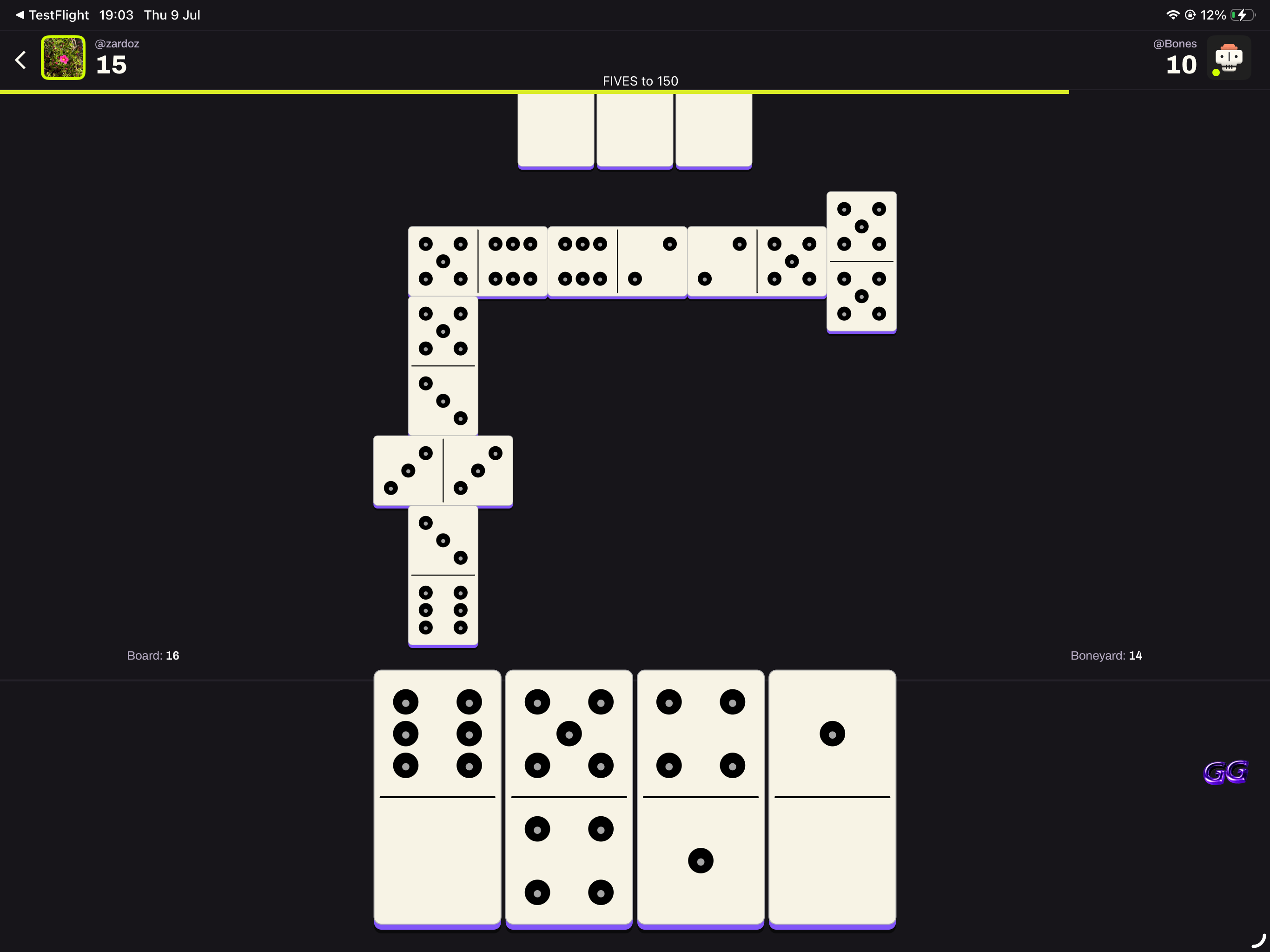 Bones Domino screenshot 6