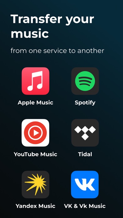 Transfer Music Screenshot