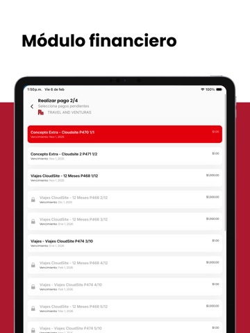 Liceo Euroamericano iPad screenshot