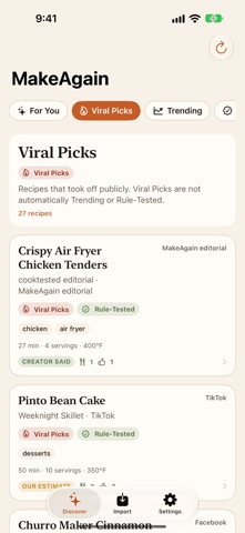 MakeAgain Screenshot 2 of 6
