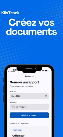 KiloTrack iPhone screenshot