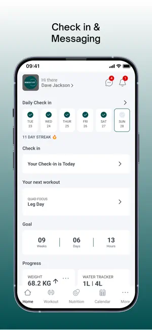 Reboot Fitness App screenshot 1
