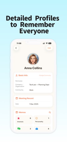 Contact Manager - Memoly Screenshot 1 of 7