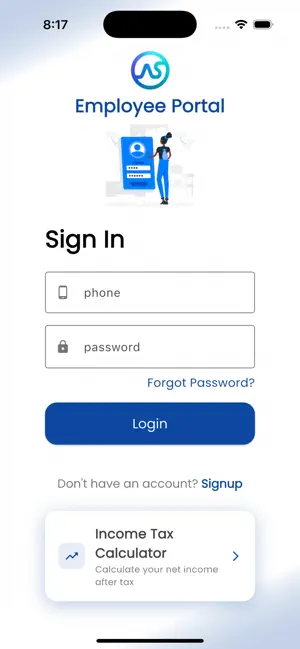 WorkSimple Employee screenshot 1