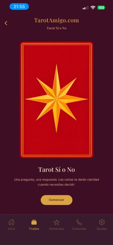 Tarot Amigo iPhone screenshot