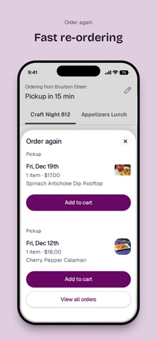 Bourbon Street To Go iPhone screenshot