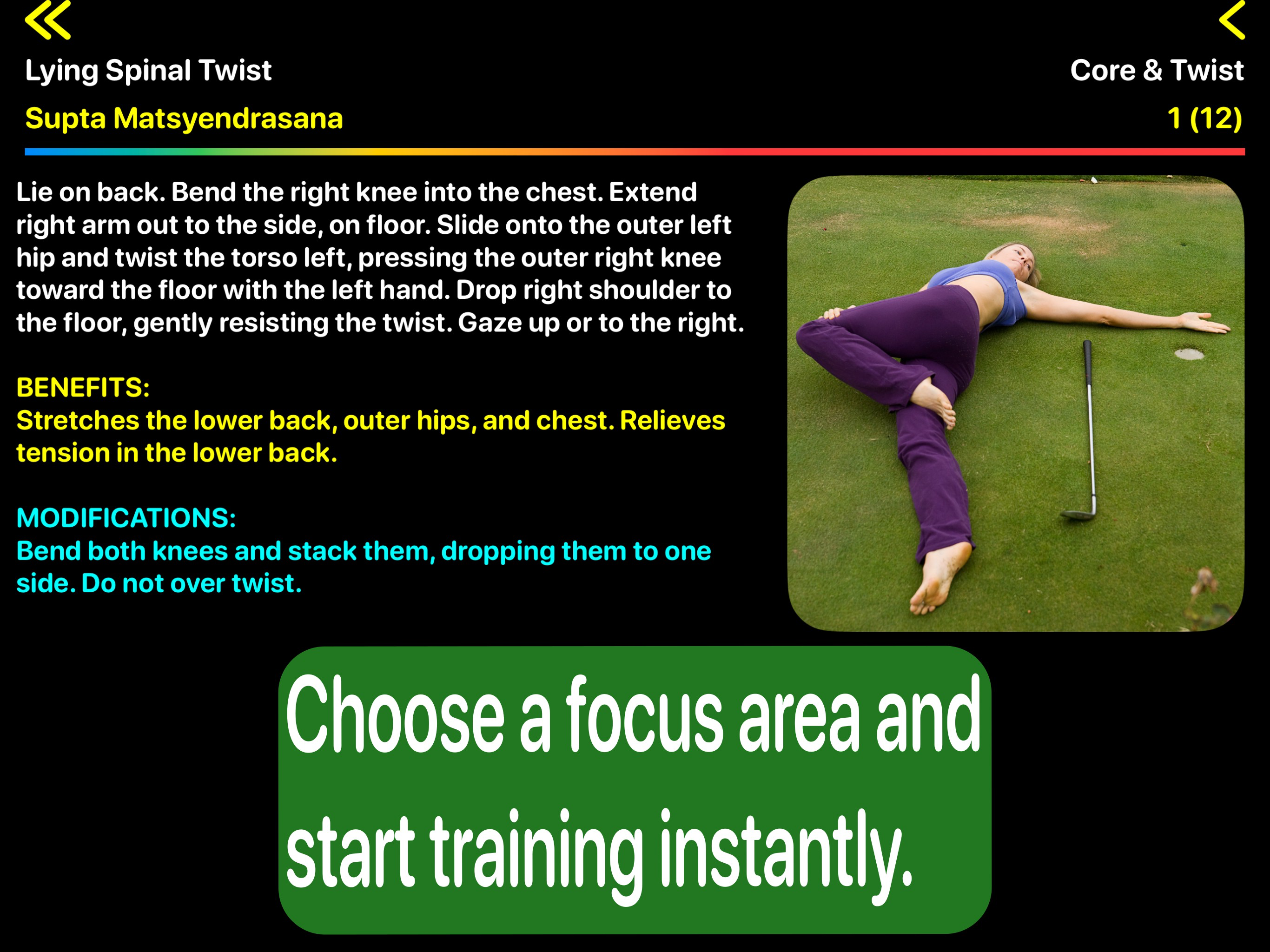 Better Golf Through Yoga screenshot 7