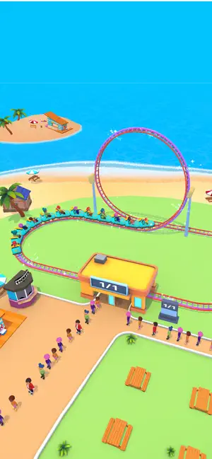 Theme Park Master: Idle Rides screenshot 2