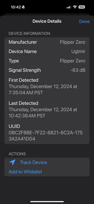 Tracker Detector screenshot 3