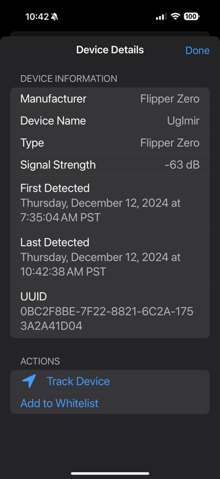 Tracker Detector Screenshot 3 of 9